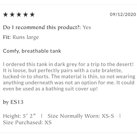 NWT Free People Sandy Tank, S - Picture 9 of 10